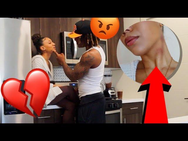 HICKEY PRANK ON BOYFRIEND *he broke up with me*