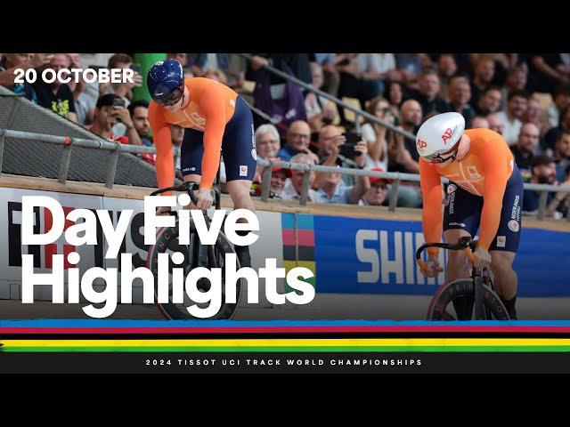 Day 5 Highlights | 2024 Tissot UCI Track World Championships