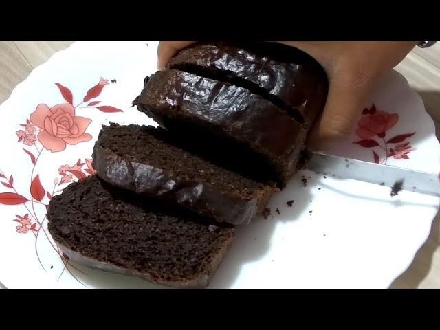 Chocolate Cake Recipe in Convection Microwave Oven | Eggless Yummy Chocolate Cake in Oven