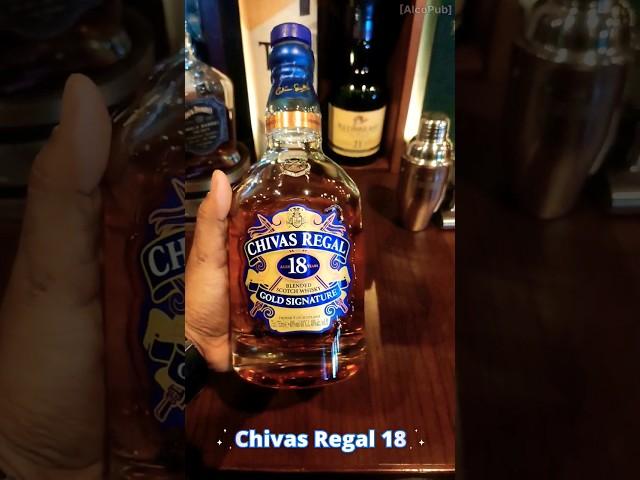 Chivas Regal 18 Year Old Blended Scotch Whisky | AlcoPub #alcohol #whiskey #whisky #scotch