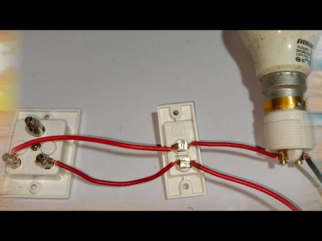 bypass series testing board wiring connection.#az electrical works #board wiring connection