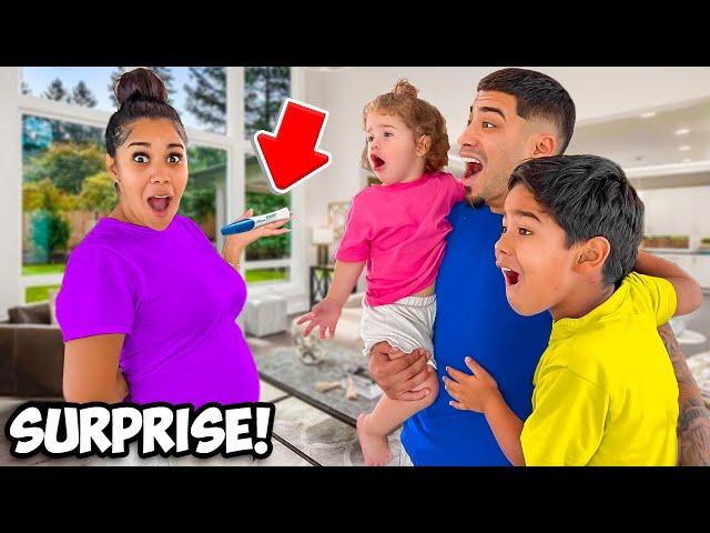 Telling My Boyfriend & Kids I’m PREGNANT!