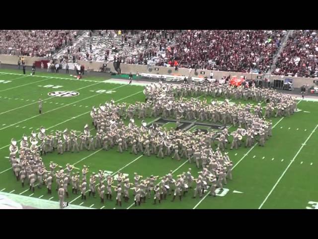 Fightin' Texas Aggie Band Halftime Show - South Carolina Game at Kyle Field on October 31, 2015