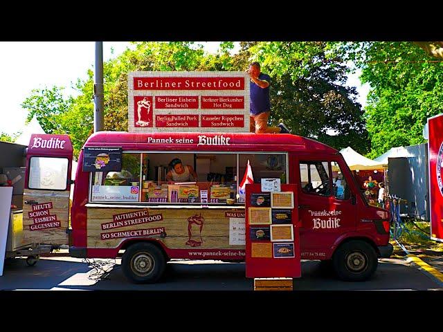 Authentic Berlin Street Food | German Smoked Beer Pulled Pork Sandwich