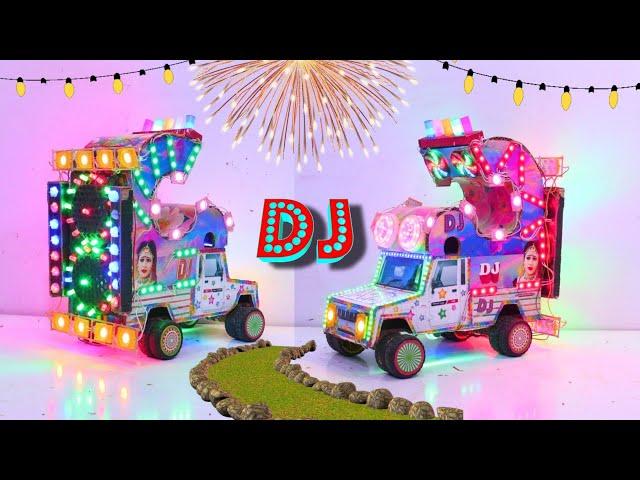 How to make mini truck at home | dj | diy | dj setup | mini truck | dj tractor | #diy  #dj  #truck