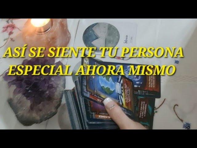 Así se siente ahora mismo tu persona especial!! Escucha muy bien lo que estás a punto de vivir 