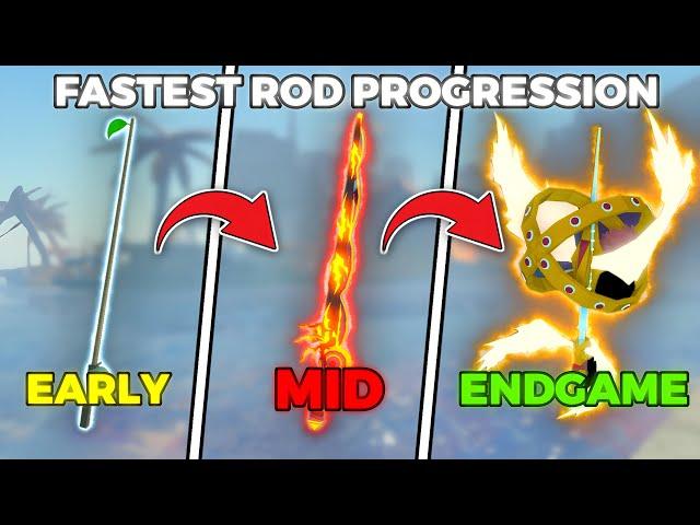 FASTEST Rod Progression Guide in Fisch 2025