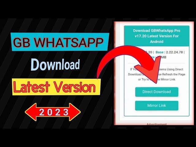 Gb whatsapp download 2023 | gb whatsapp download | Download gb whatsapp 2023