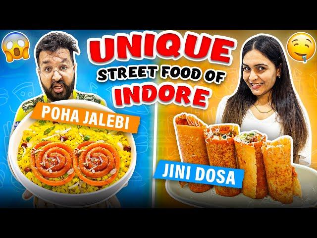 Finding India’s BEST & UNIQUE Street Food  || Foodie We Ka Indore Edition ️