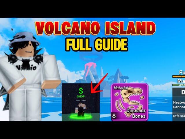 How To Spawn New VOLCANO ISLAND! Full Guide | (UP 24) Blox Fruits