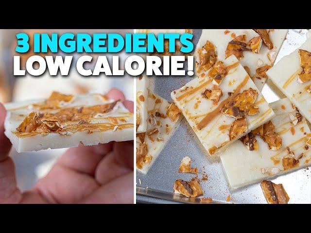 Easy Protein Bark | 3 Ingredient Healthy Dessert