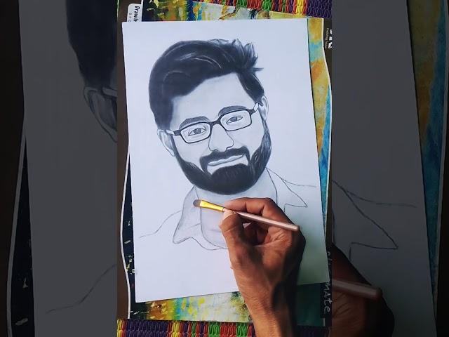 Prashant Pandey sketch | Work done |#trending #shortvideo #viralvideo #drawing Art By Rajarts __05