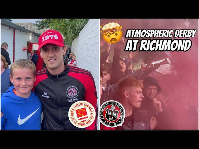 ATMOSPHERIC MATCHDAY EXPERIENCE  | St Patricks Athletic v Bohemians | Richmond Park