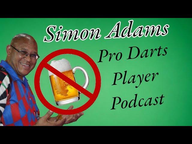 Simon Adams Podcast with a pro darts player. #playingdartssober #drinkingindarts #Southafricandarts
