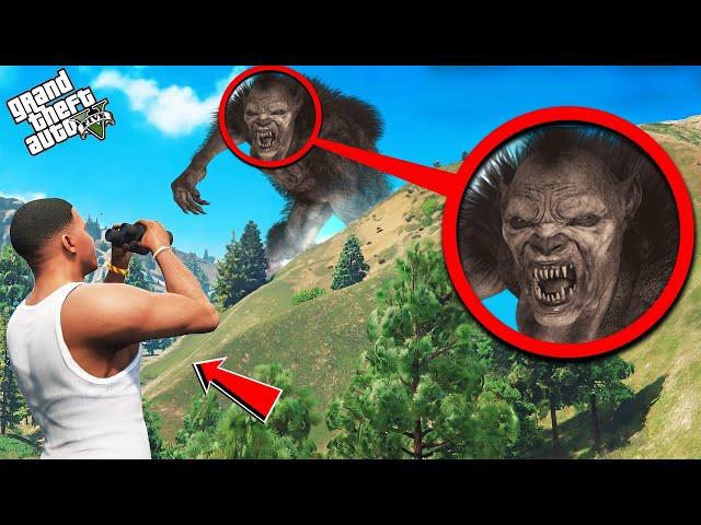 Franklin & Shinchan Found A Scary Monster In Los Santos in GTA 5