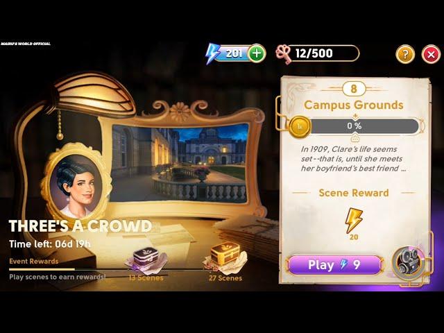 June's Journey Secrets 14r Scene 8 Campus Grounds Word Mode 4K ULTRA HD