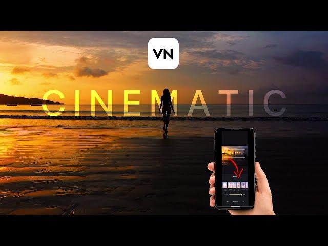 ADD CINEMATIC TEXT IN YOUR VLOGS & CINEMATIC VIDEOS USING VN APP MOBILE | IN HINDI