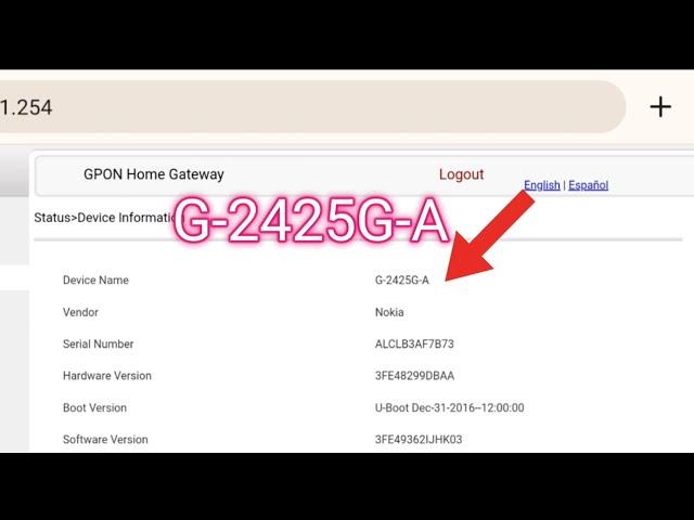 Unlocked Nokia G 2425G A router | GPON