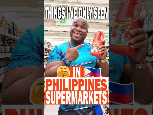 Things I've ONLY seen in Philippines' supermarkets 