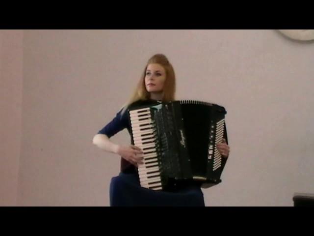 Марсель Азоля "Огни веселья" Анастасия Сидорова (аккордеон)