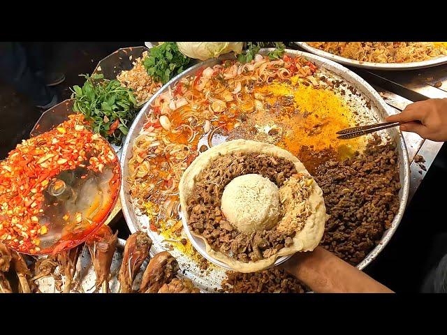 1$ Street Food | Best Iraq Street Food (Slemani, Kurdistan)