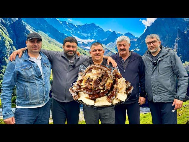 АВАРСКИЙ ХИНКАЛ Национальное Армянское блюдо, в гостях у Чихи в КЧР