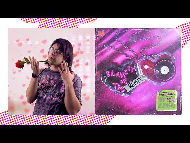 Discoholic x DATAGIRL - Blame It On the DJ (FIBRE's "Some Type of Way" Remix) [Official Lyric Video]