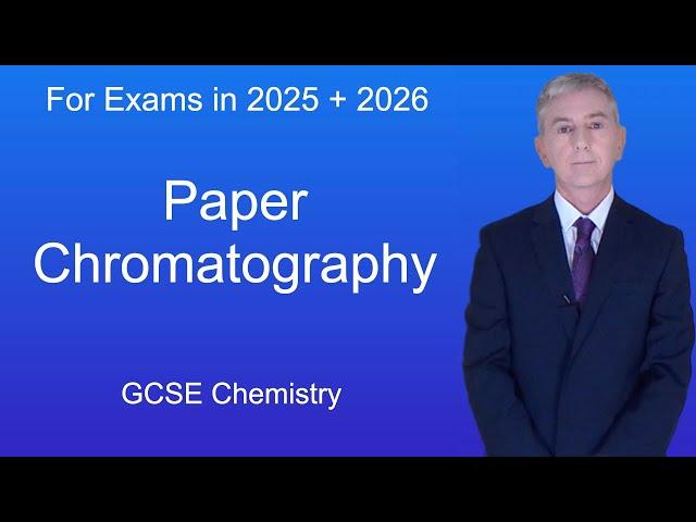 GCSE Chemistry Revision "Paper Chromatography"