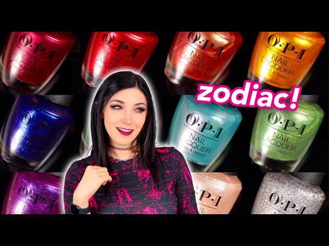 OPI Big Zodiac Energy Nail Polish Collection Swatches and Review || KELLI MARISSA