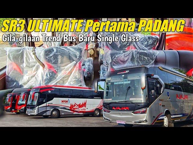 BUS REVIEWBUS PADANG PERTAMA Allnew Legacy SR3 Ultimate Single Glass AirSuspension Milik MPM