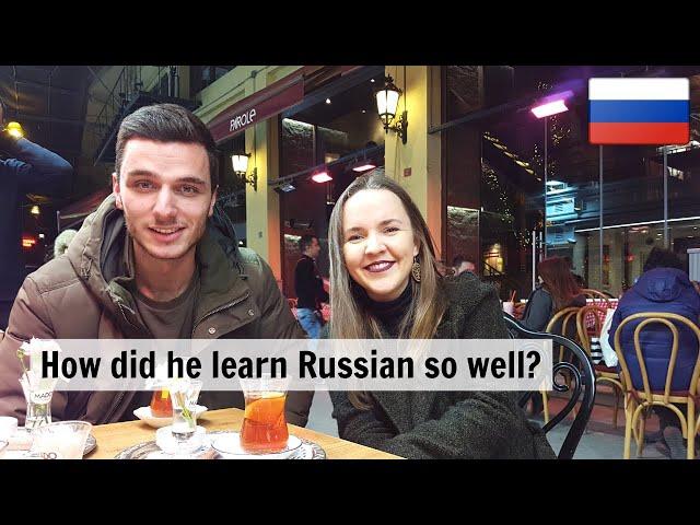 Russian Conversations 49. Meet Ege! He speaks Russian like a native!