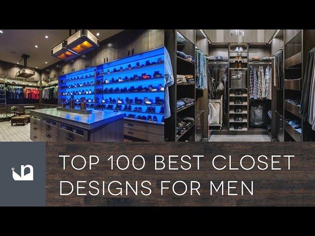 Top 100 Best Closet Designs For Men - Walk In Wardrobes