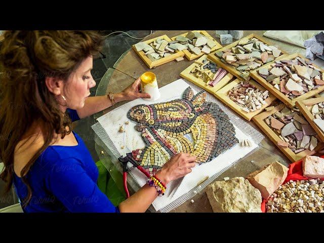 How Artist Makes the Most Complex Mosaics by Hands