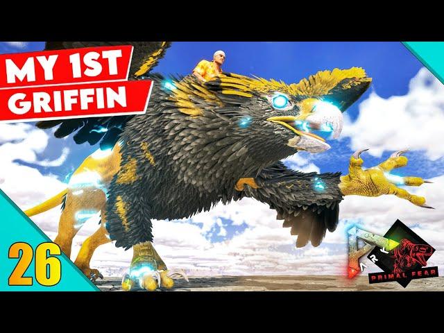 TAMING MY FIRST GRIFFIN IN ARK PRIMAL FEAR  : ARK Primal Fear Plus : ARK Survival Evolved : #26