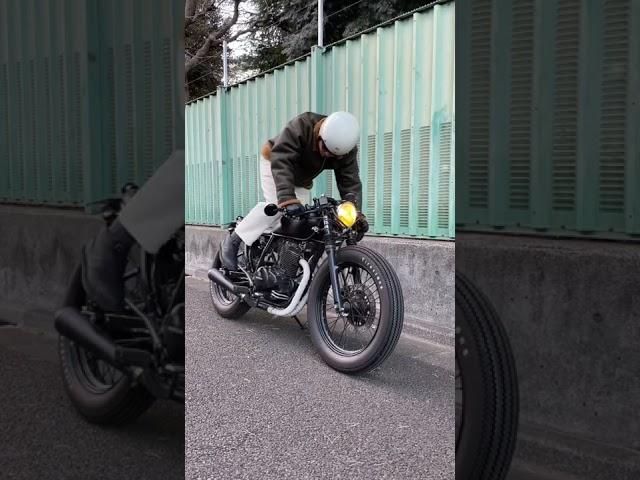 ENGINE START #caferacer #hondacb #motolife