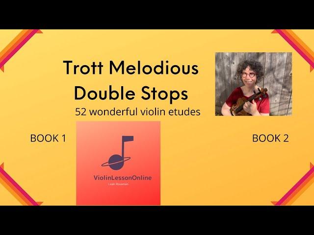 Trott Melodious Double Stops no. 1 bk2
