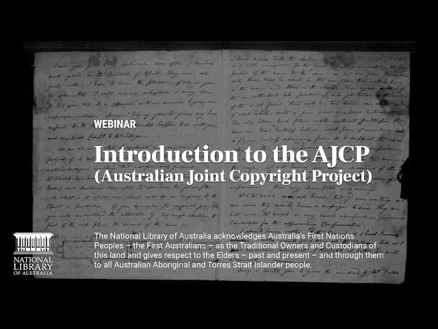 Introduction to AJCP mini Learning Webinar