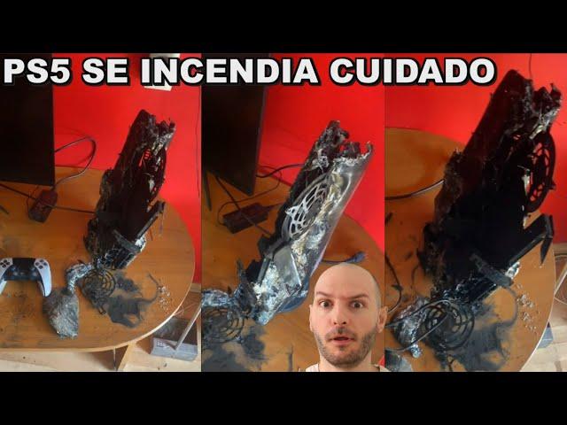 PS5 PROVOCA INCENDIO PELIGROSO - CUIDADO CON PLAYSTATION 5 ESTE VERANO ARDEN CON FUEGO - Sasel