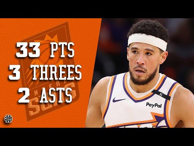 Devin Booker 33 pts 3 threes 2 asts vs Lakers 24/25 season