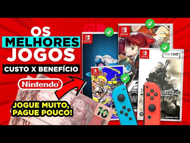 Pague Barato e Jogue Muito - Jogos Com o Melhor Custo x Benefício no Nintendo Switch #NintendoBarato