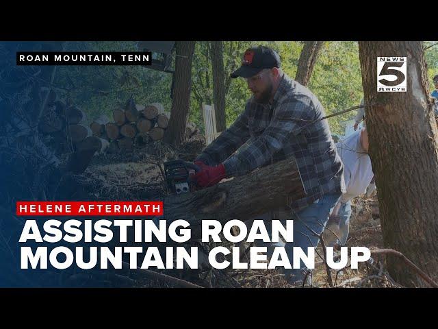 Northeast Tennessee Regional Recovery residents assist with Roan Mountain cleanup