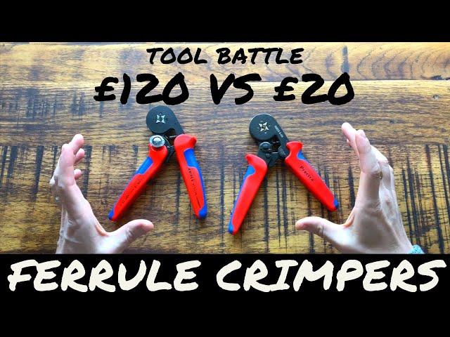 Knipex vs Preciva Ferrule Crimping Tool