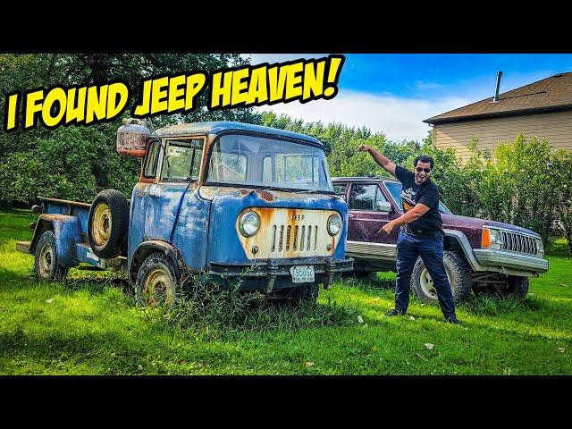 I Found A Yard Full Of The Coolest (And RUSTIEST) Jeeps In The Country (And They're FOR SALE?!)