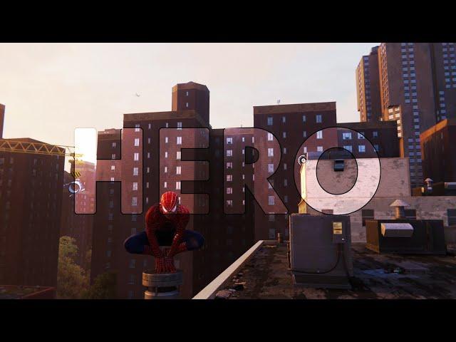 SPIDERMAN PS5 - Swinging in Tobeys suit to Hero by Chad Kroeger