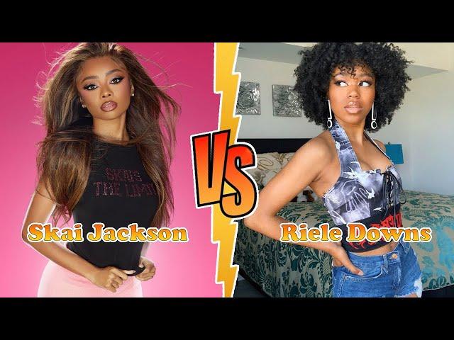 Skai Jackson (Jessie) VS Riele Downs (Henry Danger) Transformation  From Baby To 2025