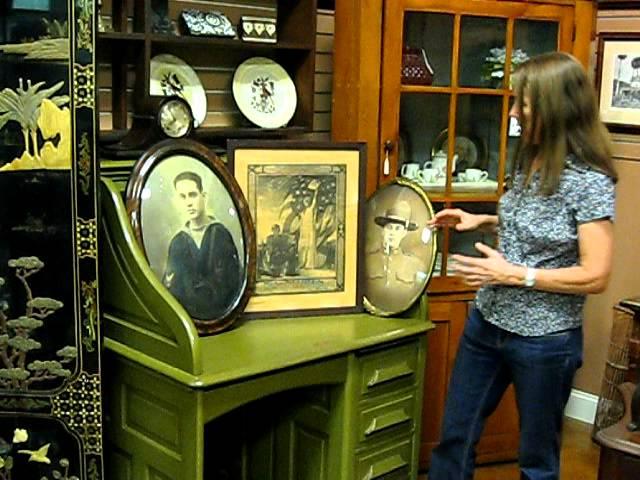 World War I memorabilia at Gannon's Antiques and Art.