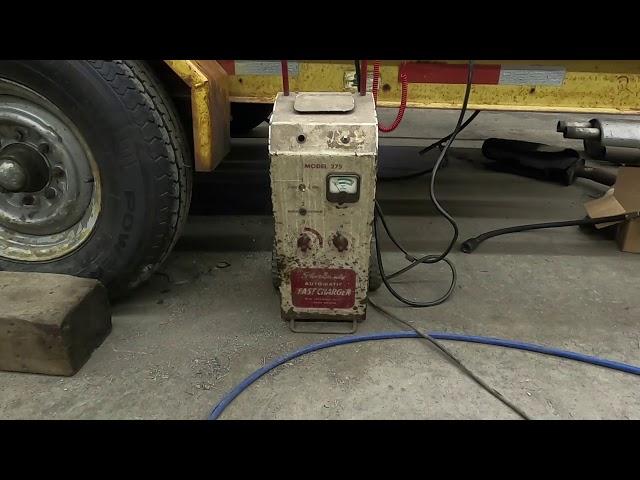 1950s Silver Beauty Battery Charger Still At Work