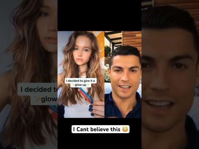 I cant believe CRISTIANO RONALDO reacted to my drawing of him *aWkwaRd tweRkiNg* | JULIA GISELLA