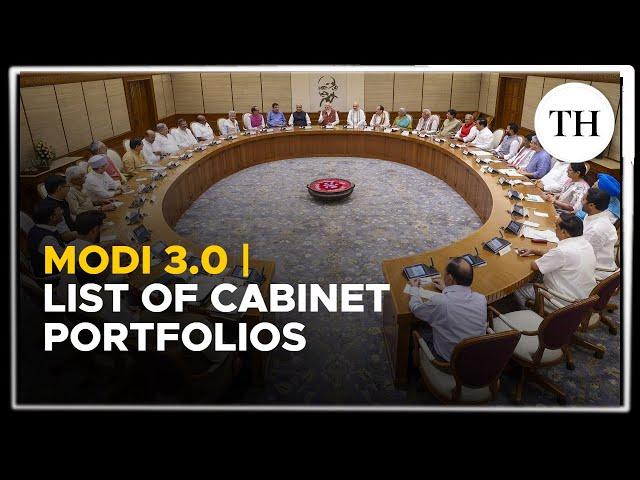 Modi 3.0 Cabinet: Complete list of ministers' portfolio