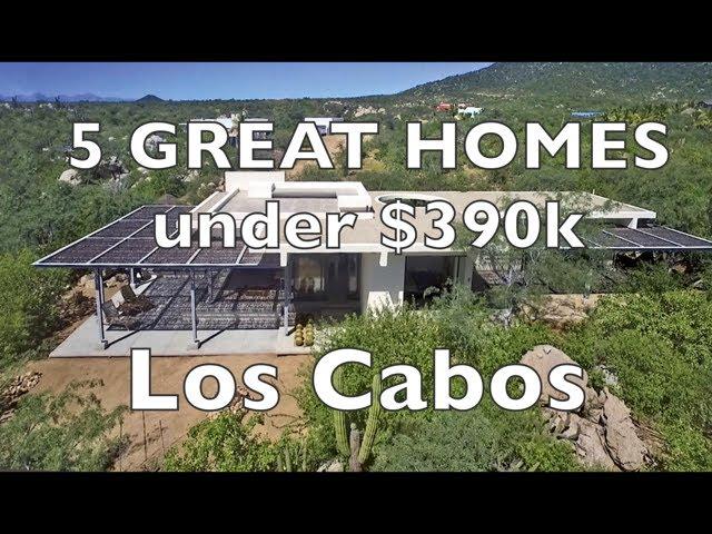 5 Great Homes for sale under $390k Los Cabos